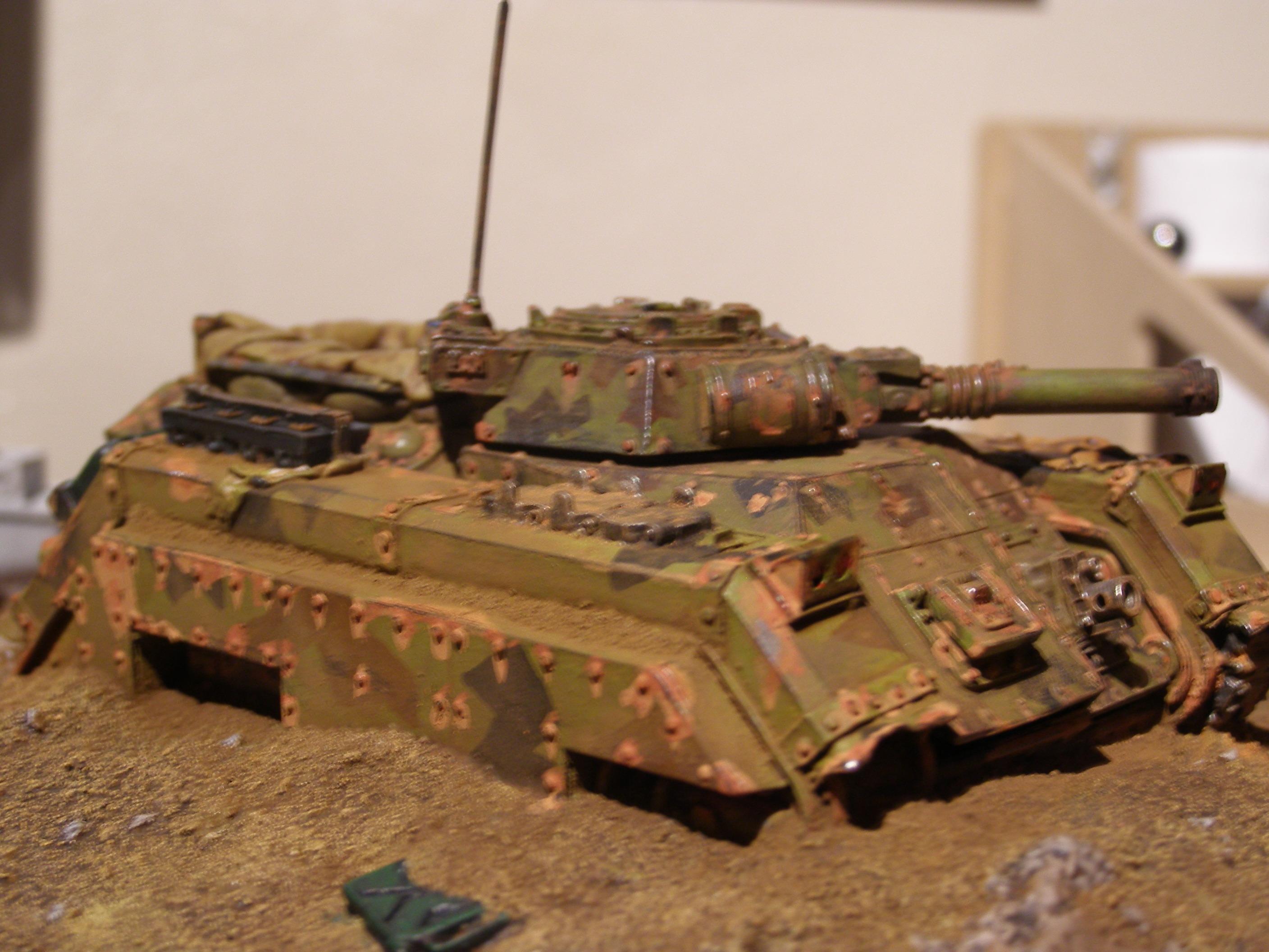 Diorama, Imperial Guard, Tank, Warhammer 40,000, Weathered - Gallery ...